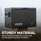 ICECO VL45 Pro Single Zone 47QT Portable Cooler Black