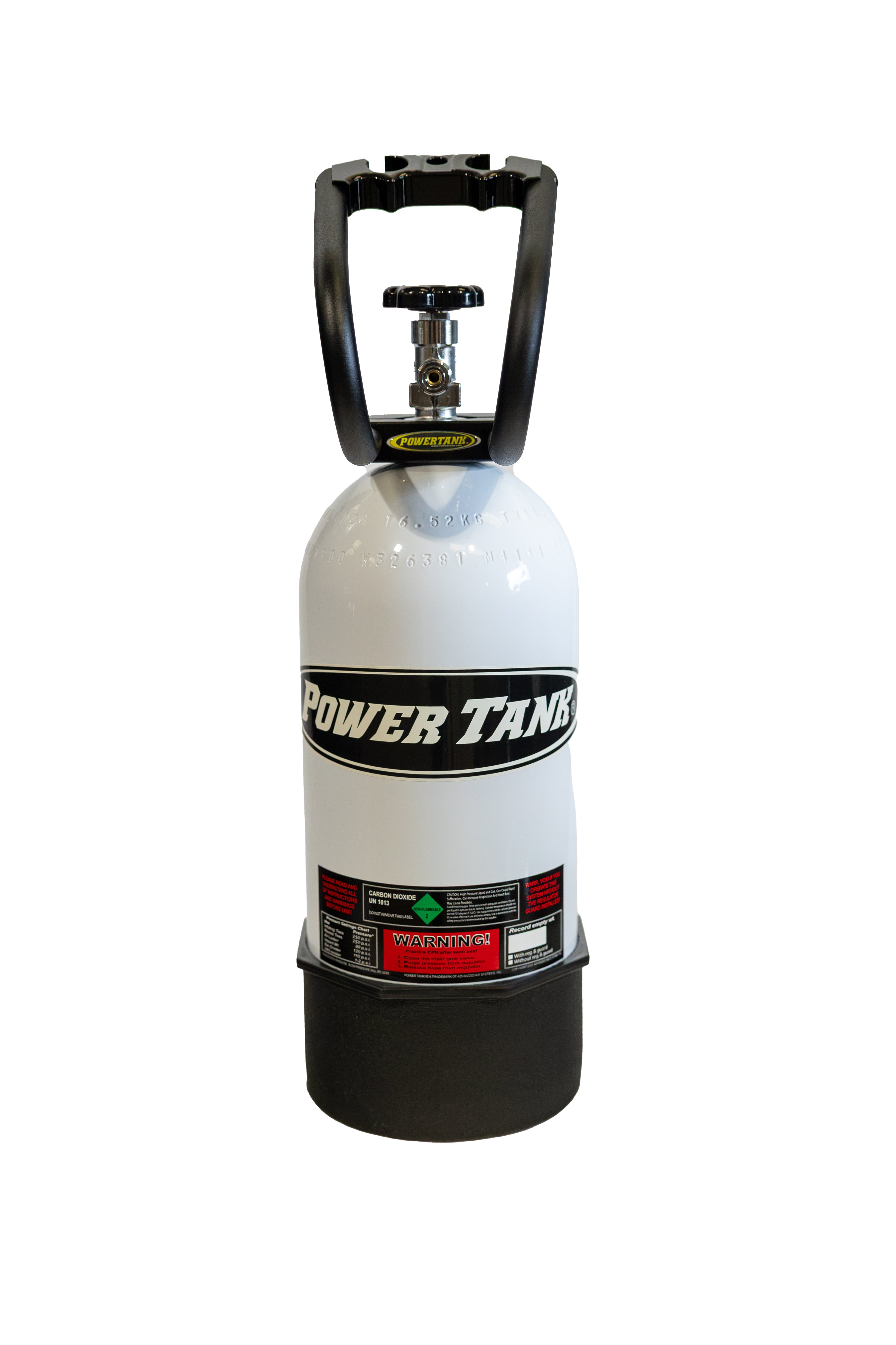 10 lb CO2 Spare Bottle Powdercoated