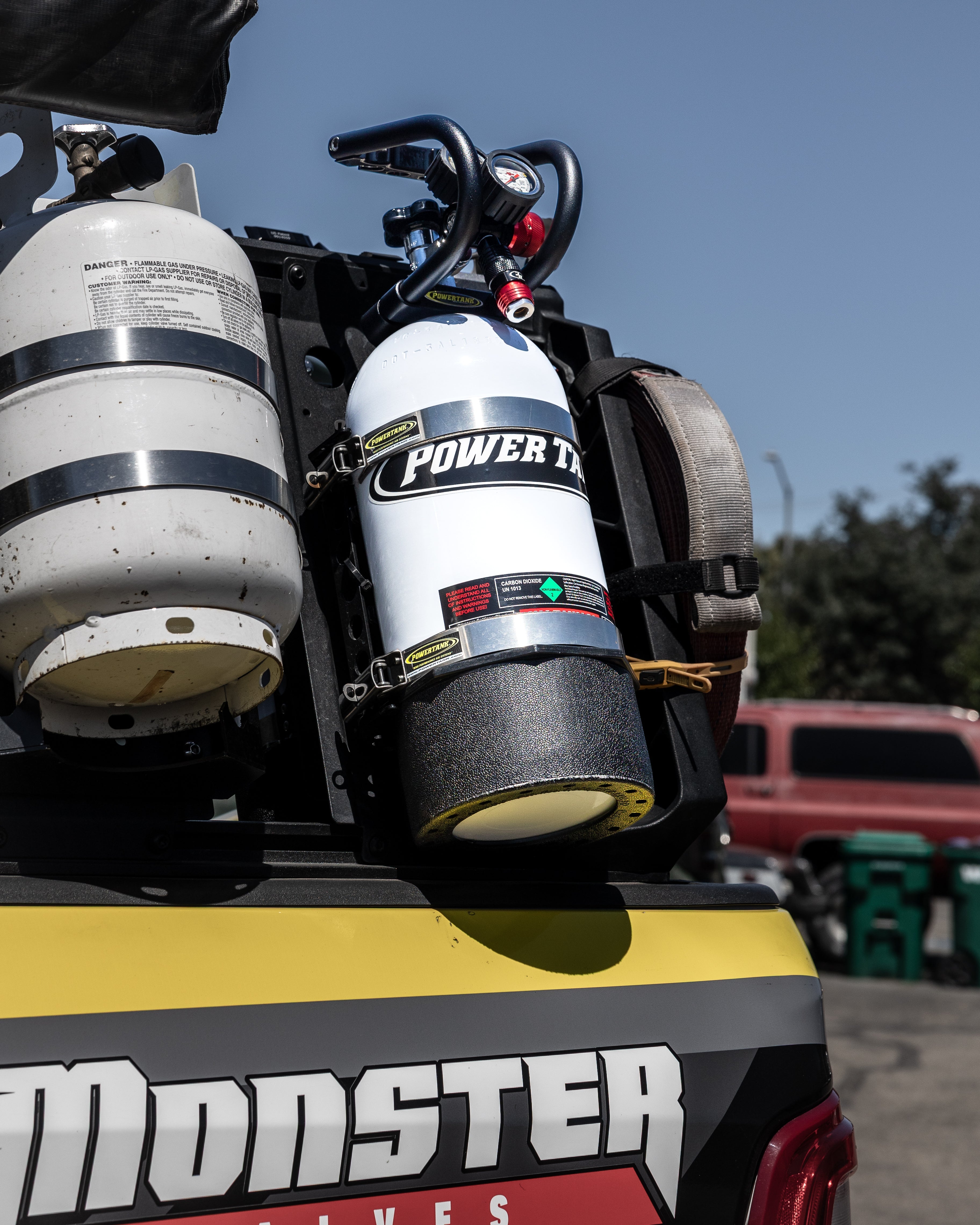ARCTIC WHITE Power Tank Dual Bottle - Limited Edition