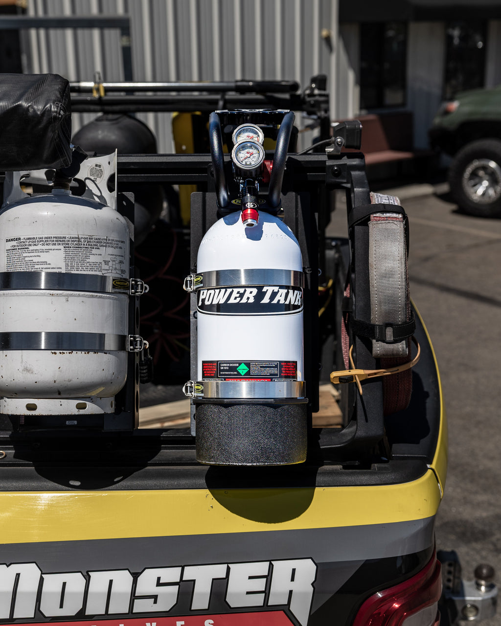 ARCTIC WHITE Power Tank Dual Bottle - Limited Edition