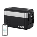 ICECO JP50 Pro Dual Zone Wheeled 51QT Portable Cooler Silver