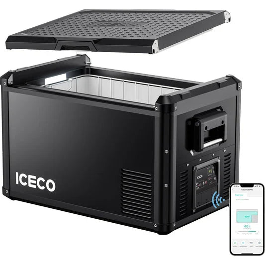 ICECO VL60 Pro Single Zone 63QT Portable Cooler Black