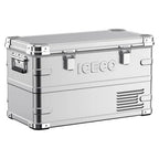 ICECO APL35 Aluminum Dual Zone 37QT Portable Cooler Silver