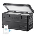 ICECO APL35 Aluminum Dual Zone 37QT Portable Cooler Black