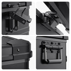 ICECO APL35 Aluminum Dual Zone 37QT Portable Cooler Black