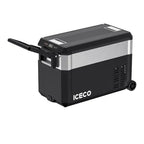 ICECO JP50 Pro Dual Zone Wheeled 51QT Portable Cooler Silver