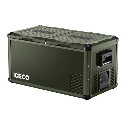 ICECO VL75 Pro Dual Zone 79QT Portable Cooler Olive