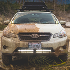 Heretic 6 Series Light Bar - 30 Inch: Black Bezel | Stainless Bolts | Combo Reflector | Clear Lens