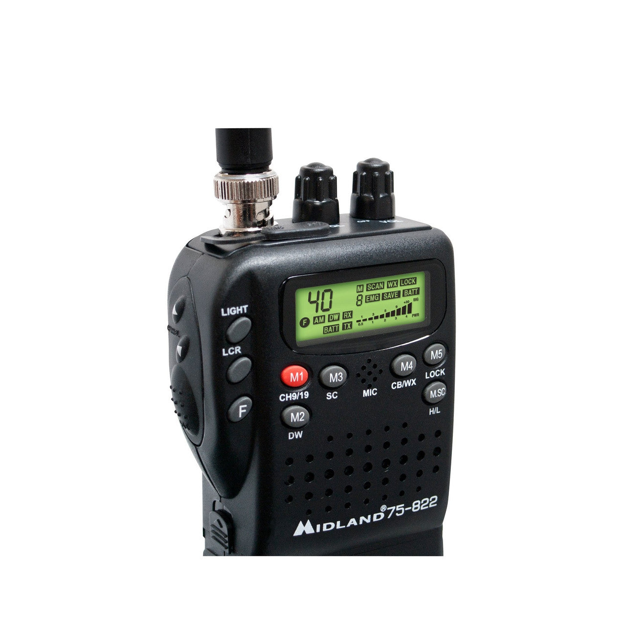 Midland "2 n 1" 40 Channel Hand Held with Mobile Adaptor [A]