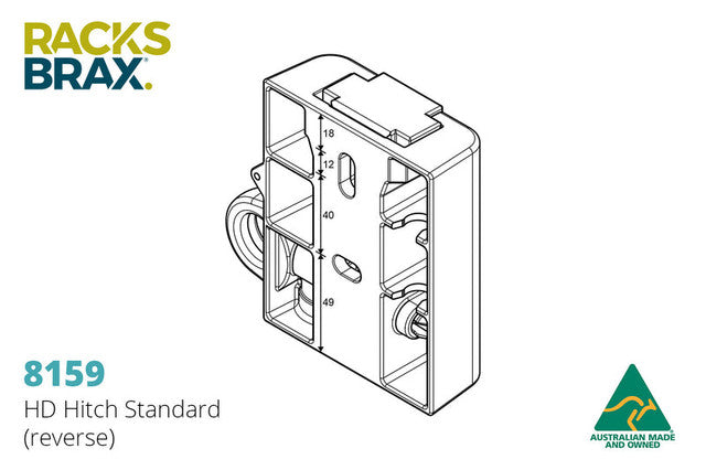Racksbrax HD Hitch Standard (Double) [R]