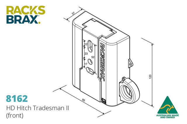 Racksbrax HD Hitch Tradesman II [R]