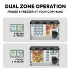 ICECO VL60 Dual Zone 63QT Portable Cooler Olive