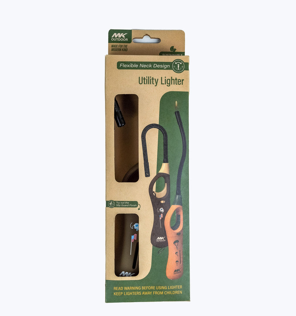 MK Outdoor Willow Utility Windproof Lighter (Pack of 2)