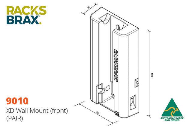 Racksbrax XD Wall Mount [R]