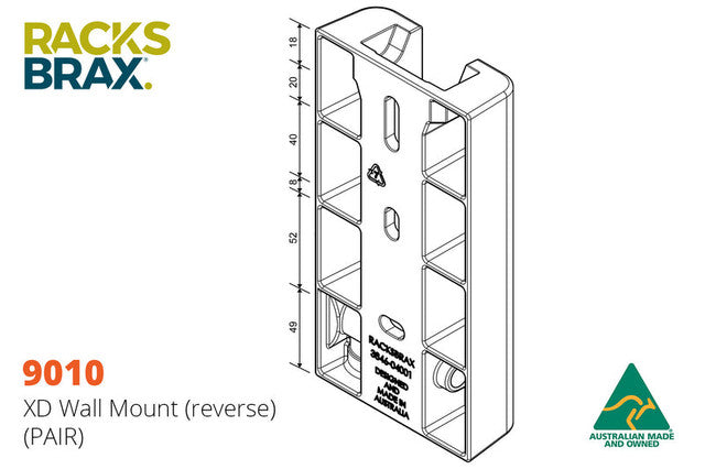 Racksbrax XD Wall Mount [R]