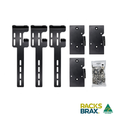 Racksbrax XD Side Twist Bracket - Long (Triple) [R]