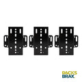 Racksbrax XD RTT Adjustable Awning Brackets (Triple) [R]