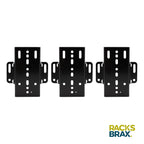 Racksbrax XD RTT Adjustable Awning Brackets (Triple) [R]