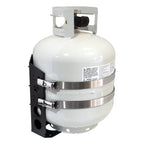 Shasta LOCKER Bracket for 20 lb steel and 17, 22 lb Viking propane tanks