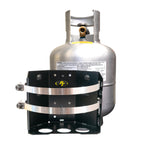 Shasta LOCKER Bracket for 20 lb steel and 17, 22 lb Viking propane tanks