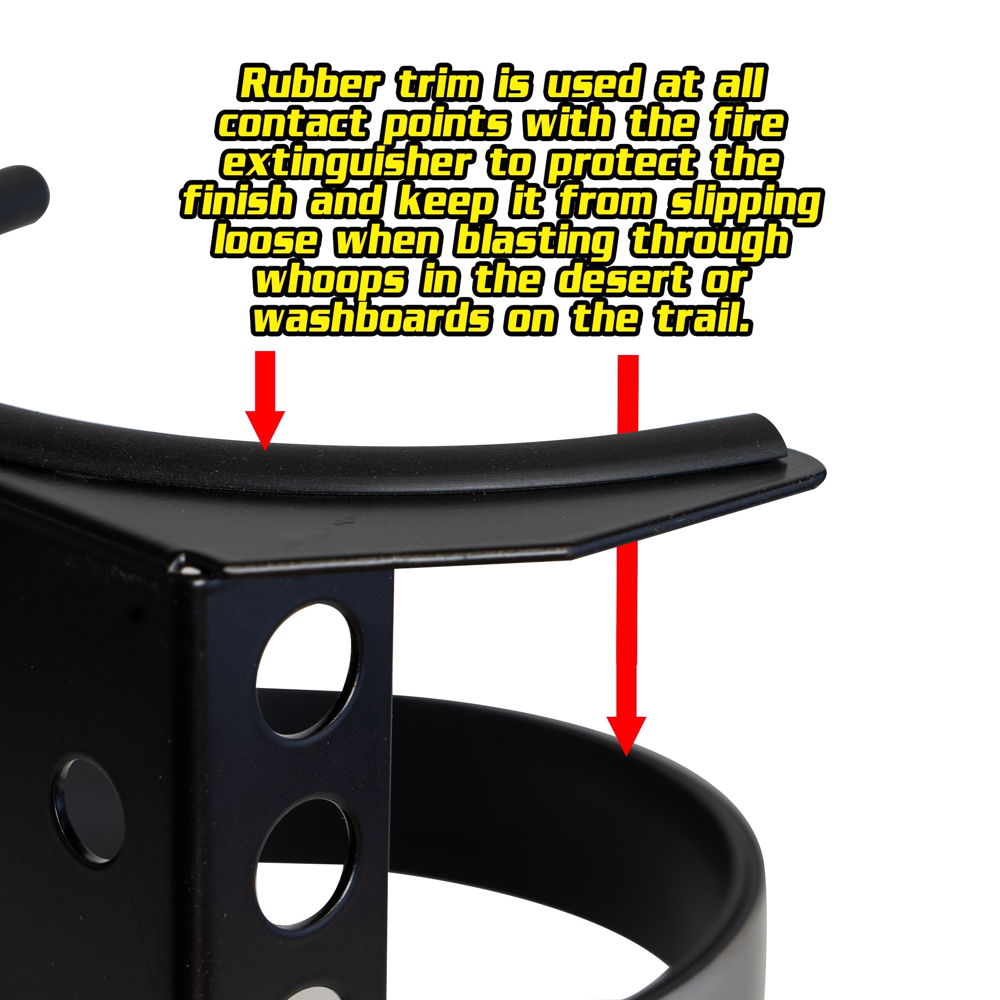 Fire Extinguisher Bracket - 5 lb ABC Fire Extinguisher