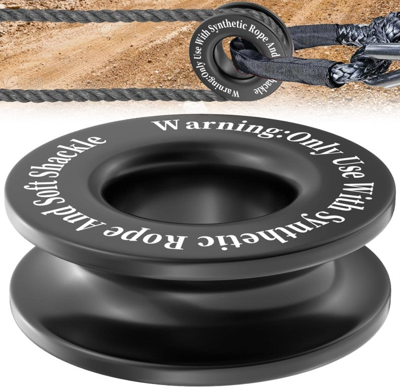 Heavy Duty Winch Snatch Recovery Ring – 66,000 LBS Break Strength