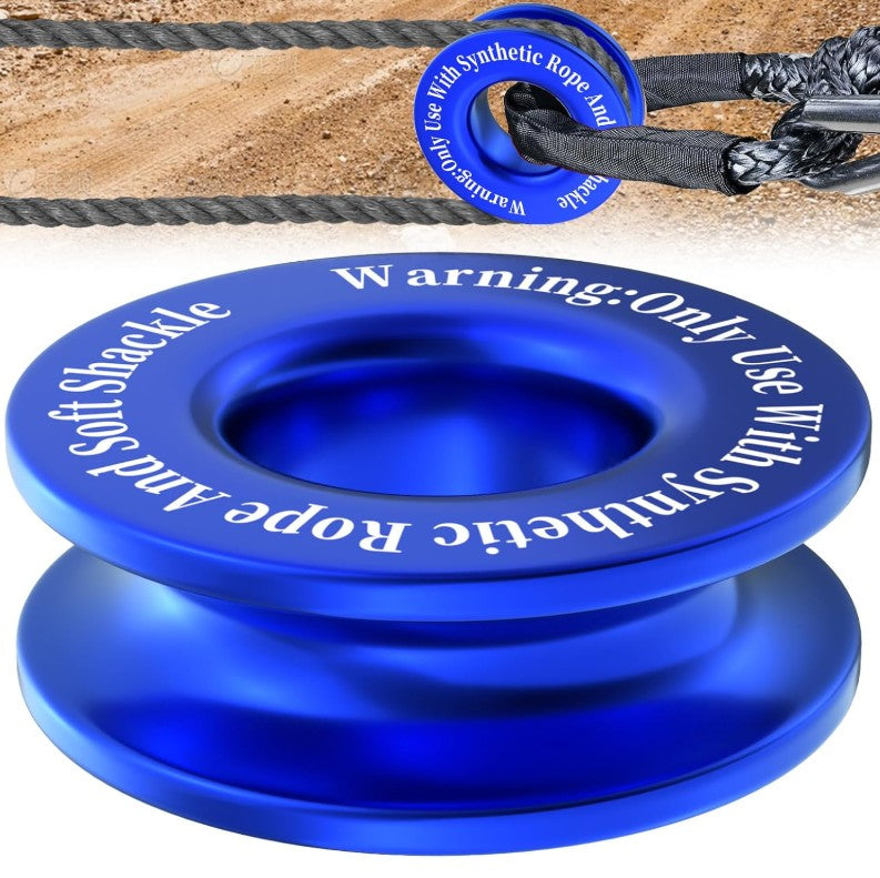 Heavy Duty Winch Snatch Recovery Ring – 66,000 LBS Break Strength