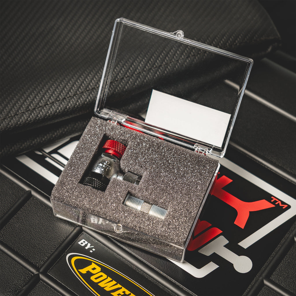 PT Shock Chuck™ - No Air Loss Tire and Shock chuck for hi-pressure applications - 1000 psi WP