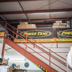 Mesh Power Tank Banner - 8x3 - Heavy-Duty Mesh Vinyl