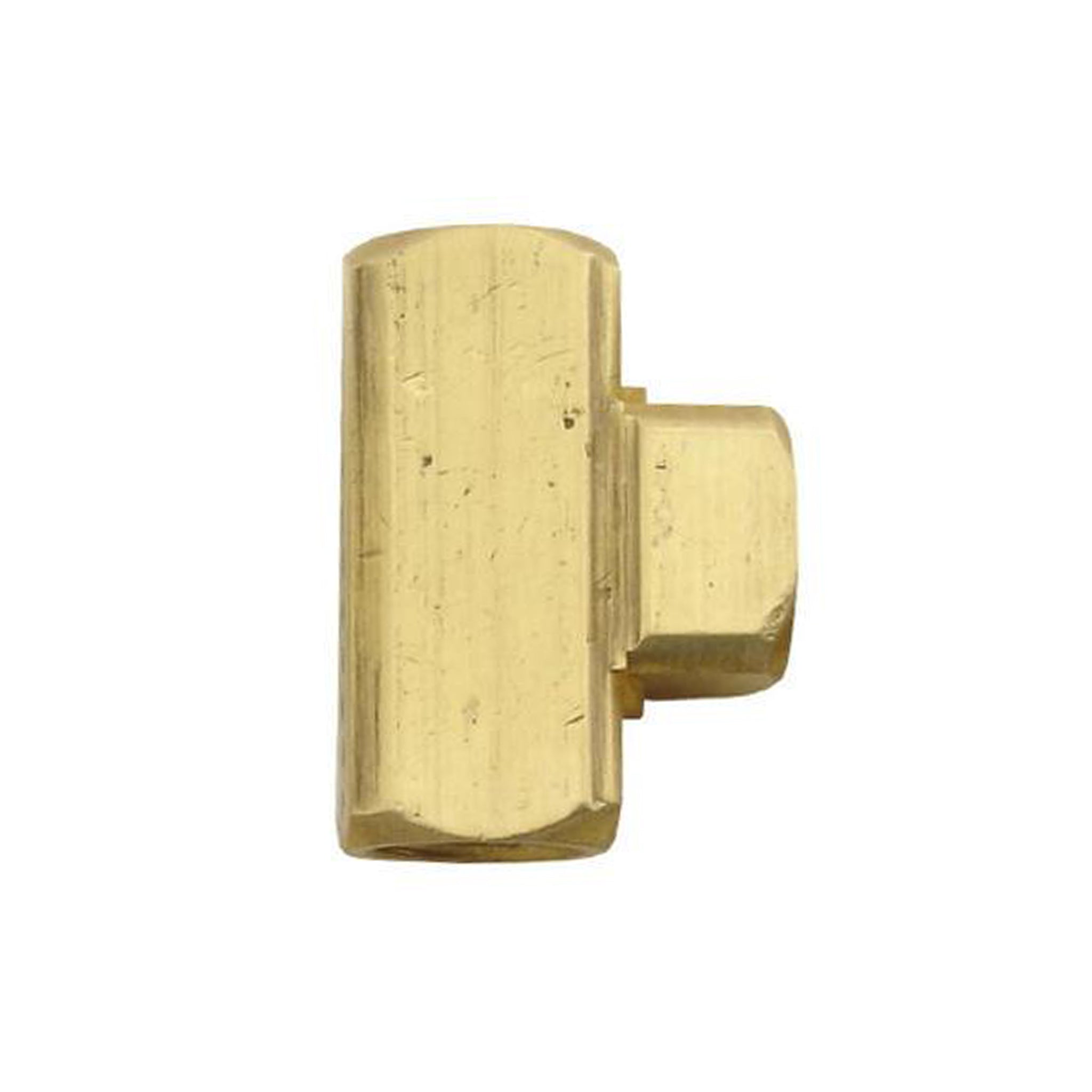 1/4" FPT x 1/4" FPT x 1/4" FPT Brass Tee