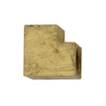 1/8" FPT x 1/8" FPT 90-degree Brass Elbow
