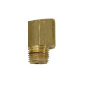 1/8" FPT x 1/8" MPT 90-degree Brass Elbow