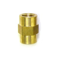 1/8" FPT x 1/8" FPT Brass Coupler