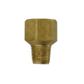 1/8" MPT x 1/4" FPT Brass Adapter