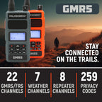 GMR5 - 5W GMRS Handheld Radio