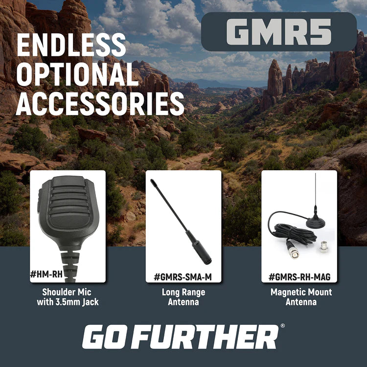 GMR5 - 5W GMRS Handheld Radio
