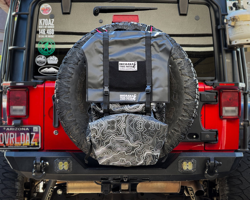 🔥Overland spare tire tailgate bag 4.0