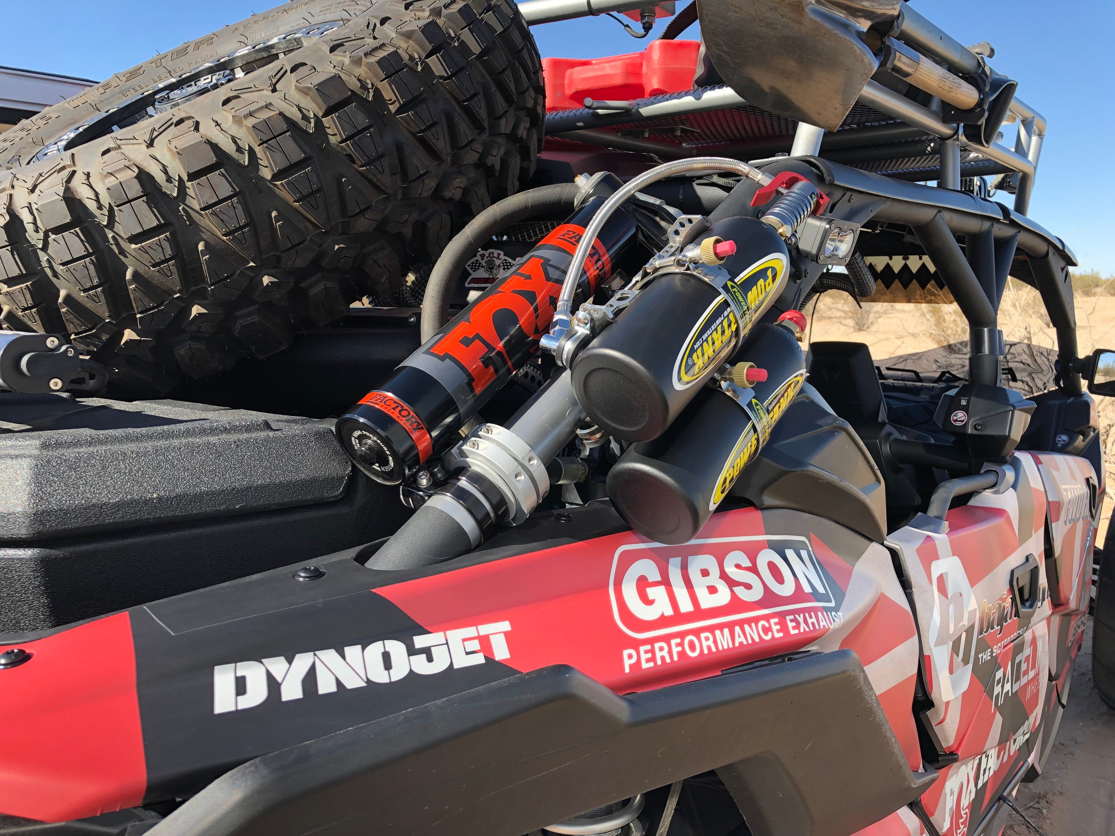 Double Barrel Bracket Power Shot™ Trigger - SXS Two Bottle CO2 Air Up System Power Tank