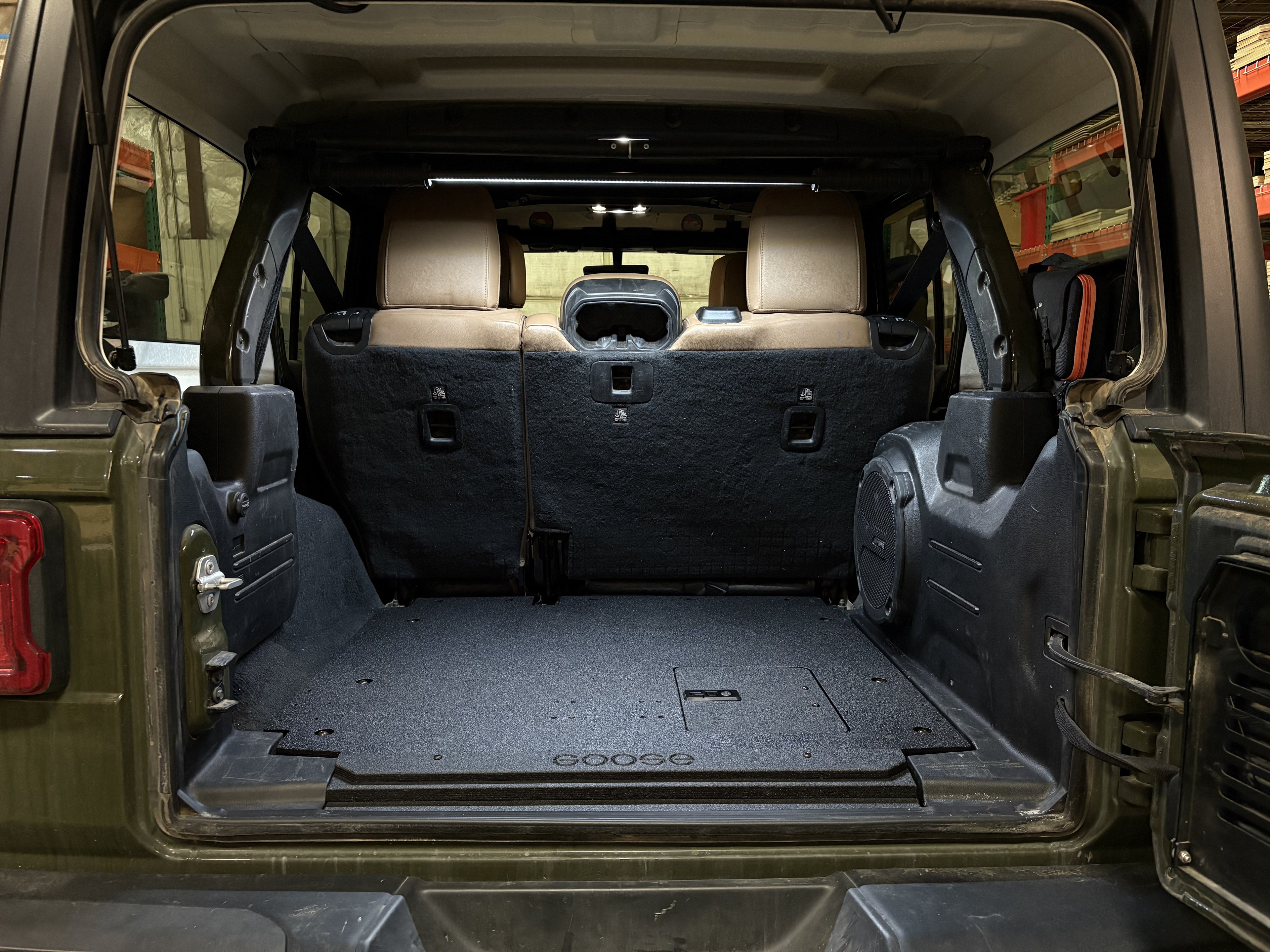 Jeep Wrangler 2018-2023 JLU 4 Door - Rear Plate System