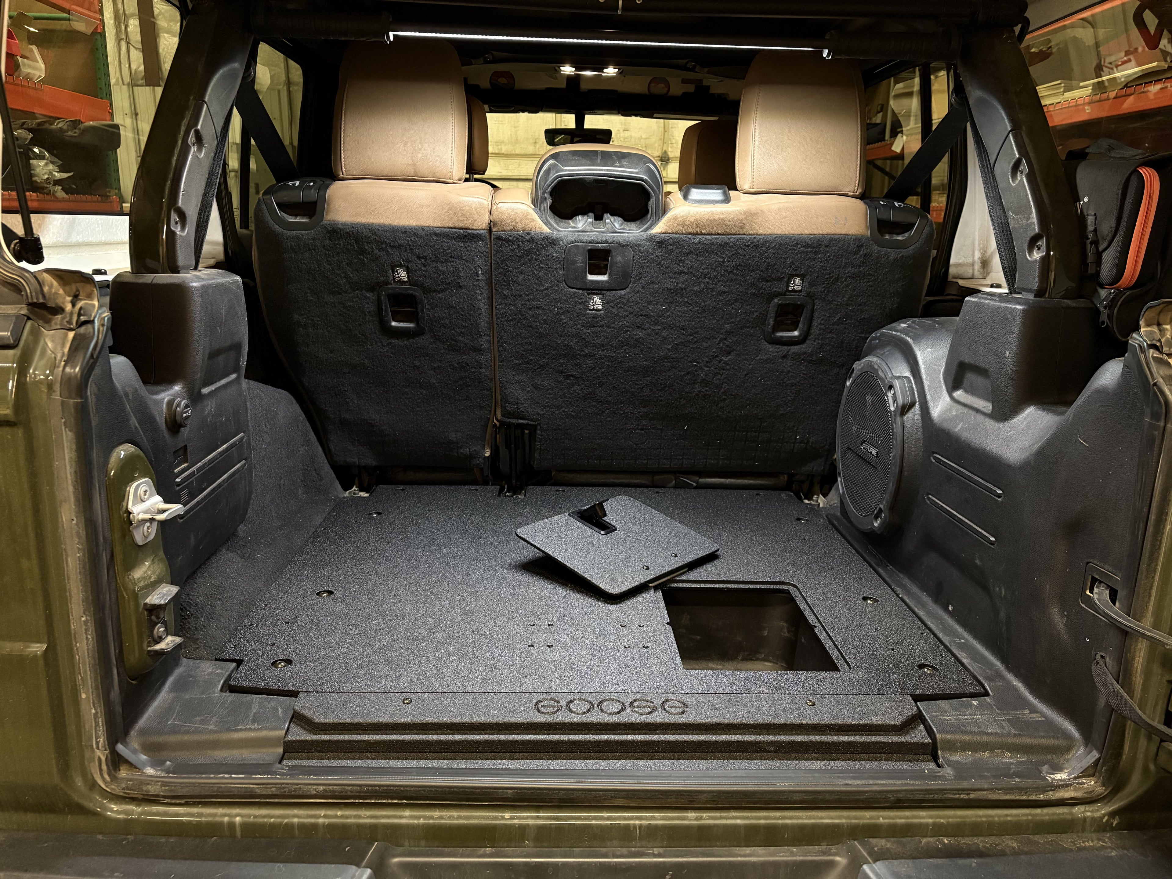 Jeep Wrangler 2018-2023 JLU 4 Door - Rear Plate System