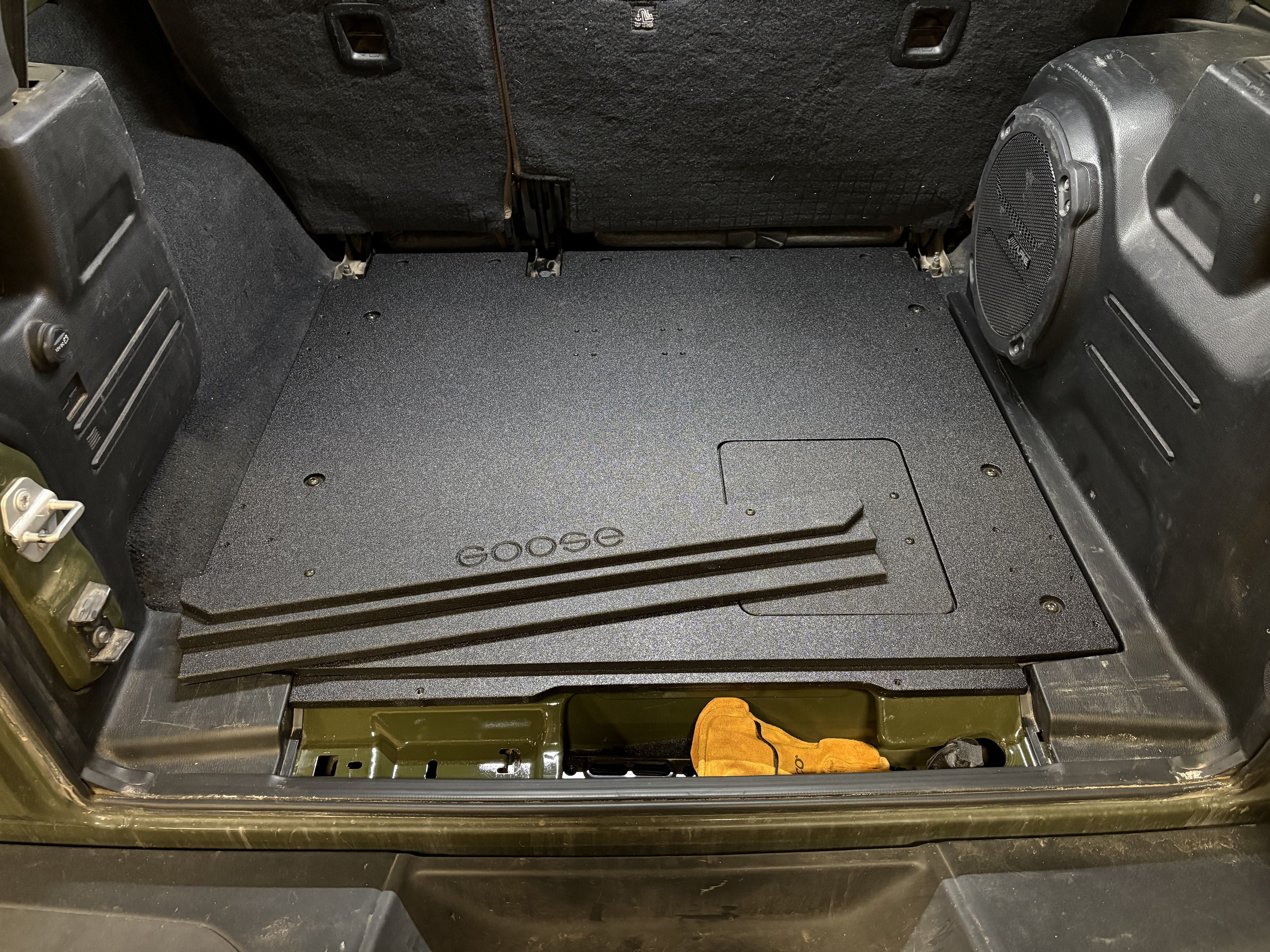 Jeep Wrangler 2018-2023 JLU 4 Door - Rear Plate System