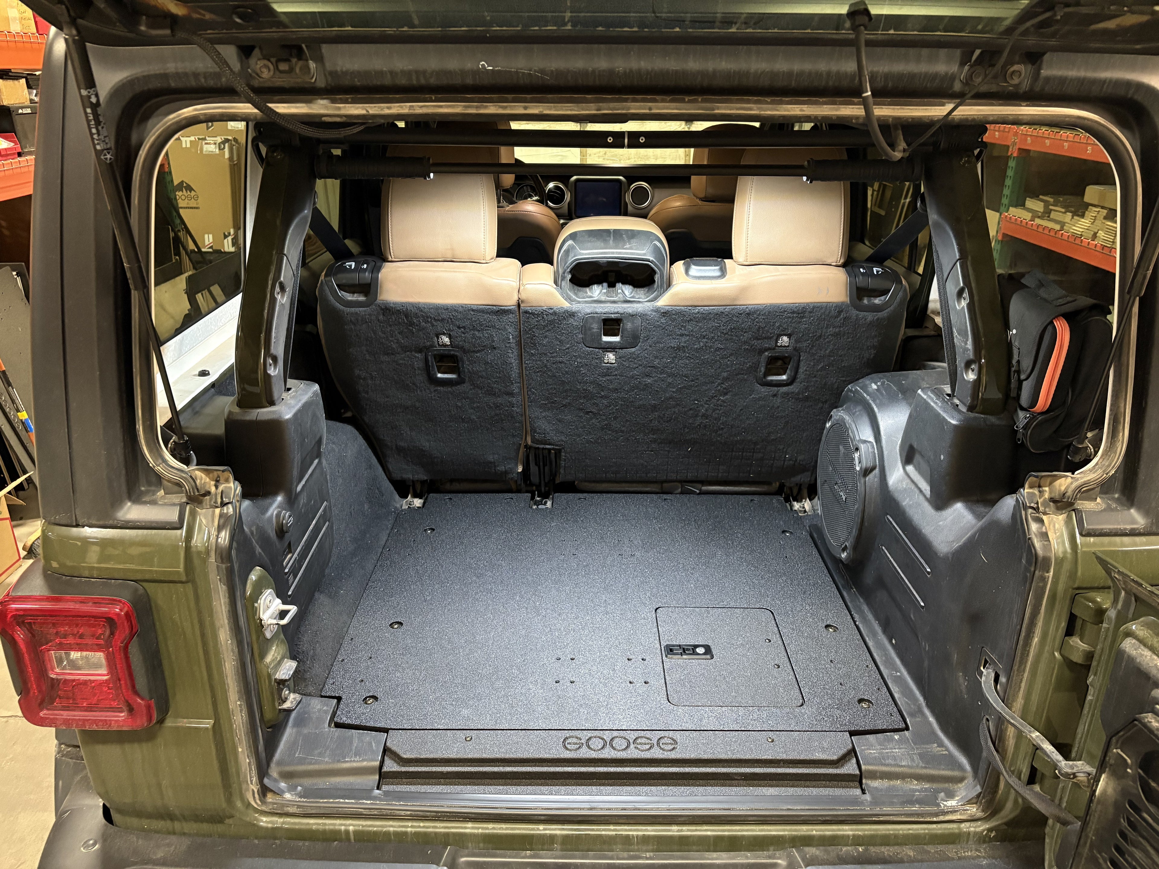 Jeep Wrangler 2018-2023 JLU 4 Door - Rear Plate System