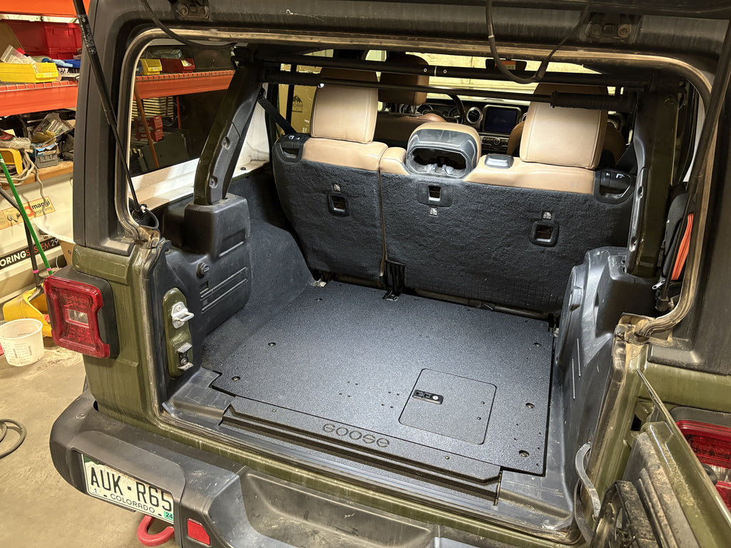 Jeep Wrangler 2018-2023 JLU 4 Door - Rear Plate System