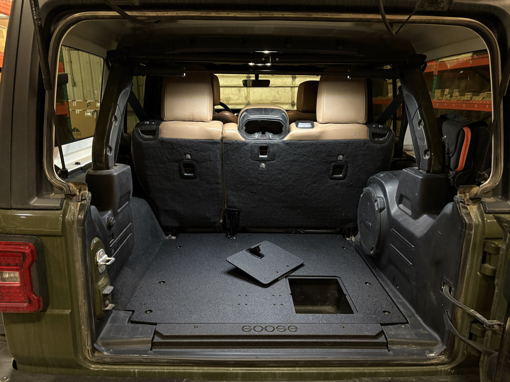 Jeep Wrangler 2018-2023 JLU 4 Door - Rear Plate System