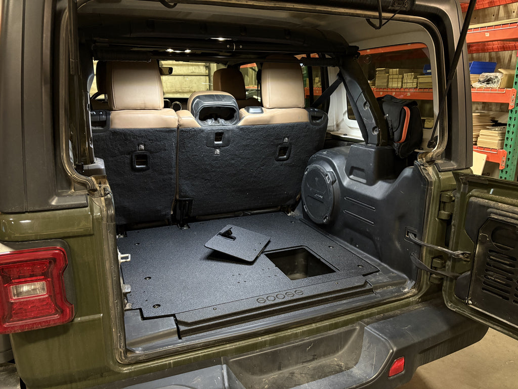 Jeep Wrangler 2018-2023 JLU 4 Door - Rear Plate System