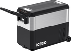 JP50 Pro Dual Zone Wheeled Car Fridge With Cover | ICECO | 50 LT