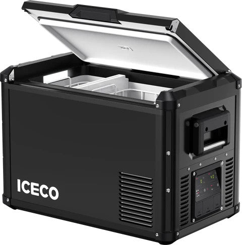 ICECO VL45 Pro Dual Zone 45QT Portable Cooler Black