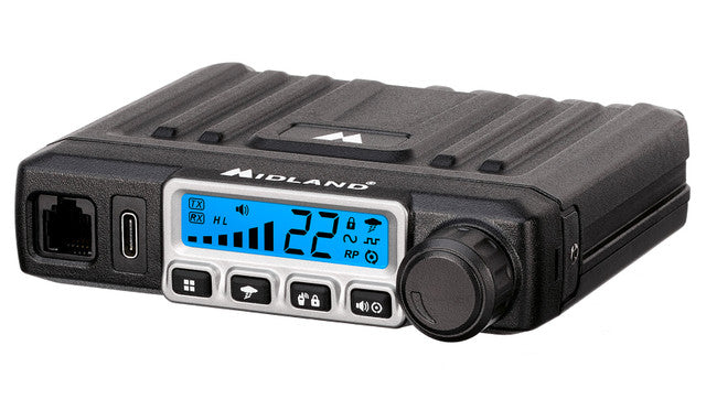 Midland Micro Mobile 15 Watt GMRS Radio with Magnetic Mount Antenna (MXT115) [A]