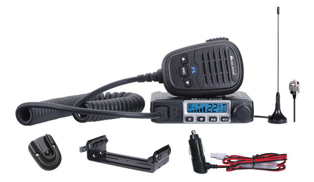 Midland Micro Mobile 15 Watt GMRS Radio with Magnetic Mount Antenna (MXT115) [A]