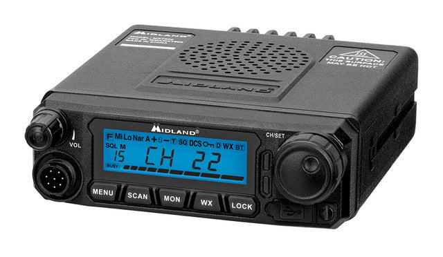 Midland Micro Mobile 50 Watt GMRS Radio with Magnetic Mount Antenna (MXT500) [A]